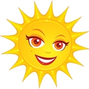 آفتاب درخشان