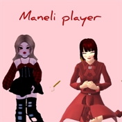 Sakura school and roblox/ maneli player