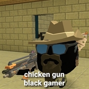 Chicken gun black gamer