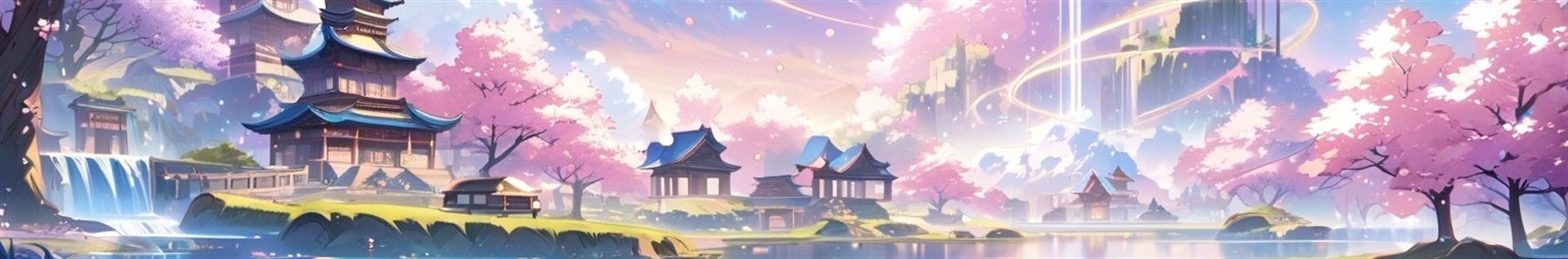 آسمان شکوفه‌های گیلاس