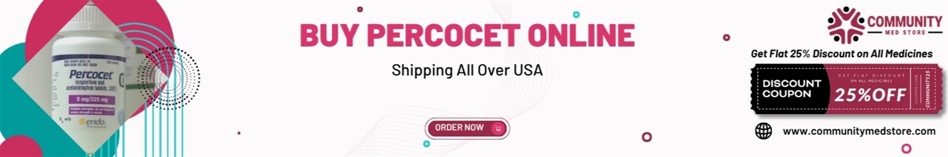 Order Percocet Online pharmacy for fast delivery