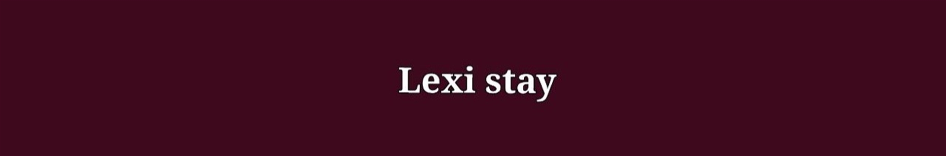 Lexi Stay نما برای شما هم باگ داره؟